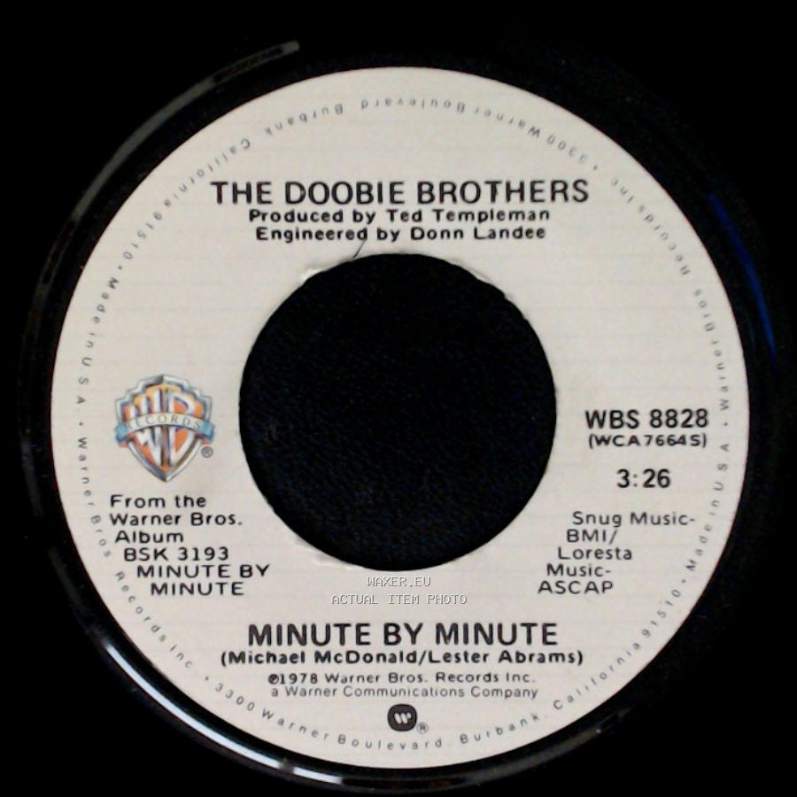The Doobie Brothers / The Doobie Brothers With Nicolette Larson - Minute By Minute / Sweet Feelin' side A