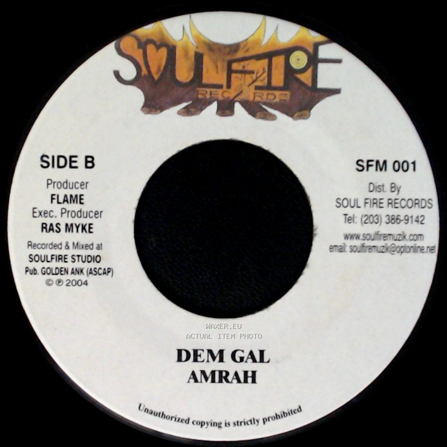 C-Famous/Flaaz Out / Amirah - To The Beat (New Dance Anthem) / Dem Gal side B