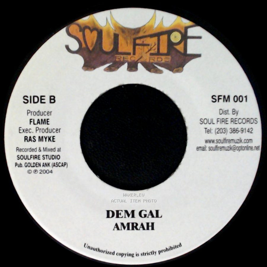 C-Famous/Flaaz Out / Amirah - To The Beat (New Dance Anthem) / Dem Gal side B