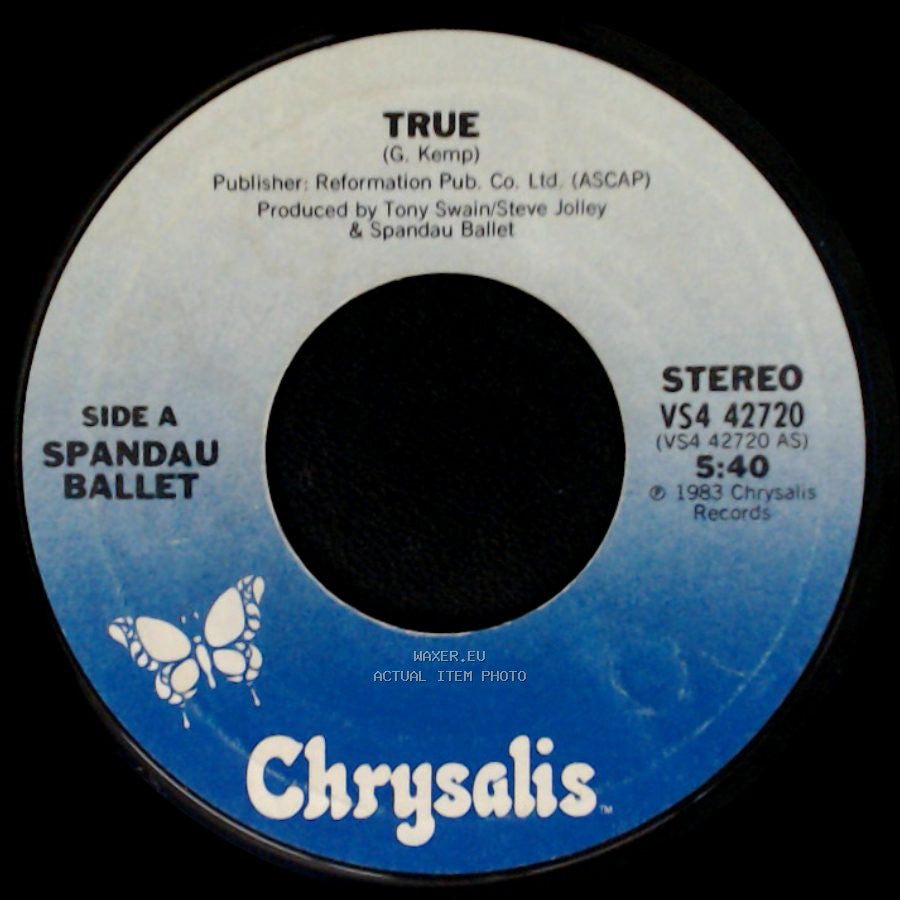 Spandau Ballet - True / Gently side A