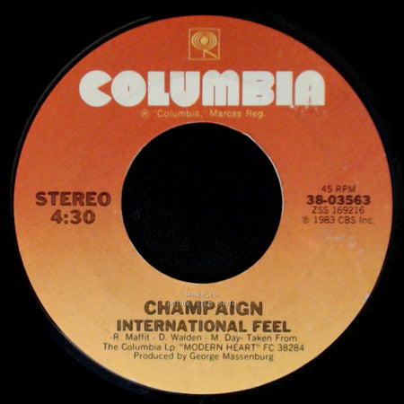 Champaign - International Feel / Try Again side A
