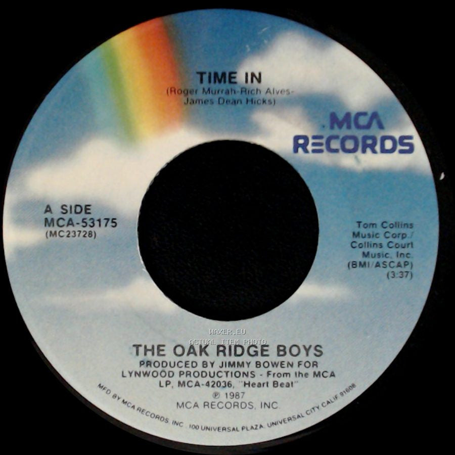 The Oak Ridge Boys - Time In / A Little More Coal On The Fire side A