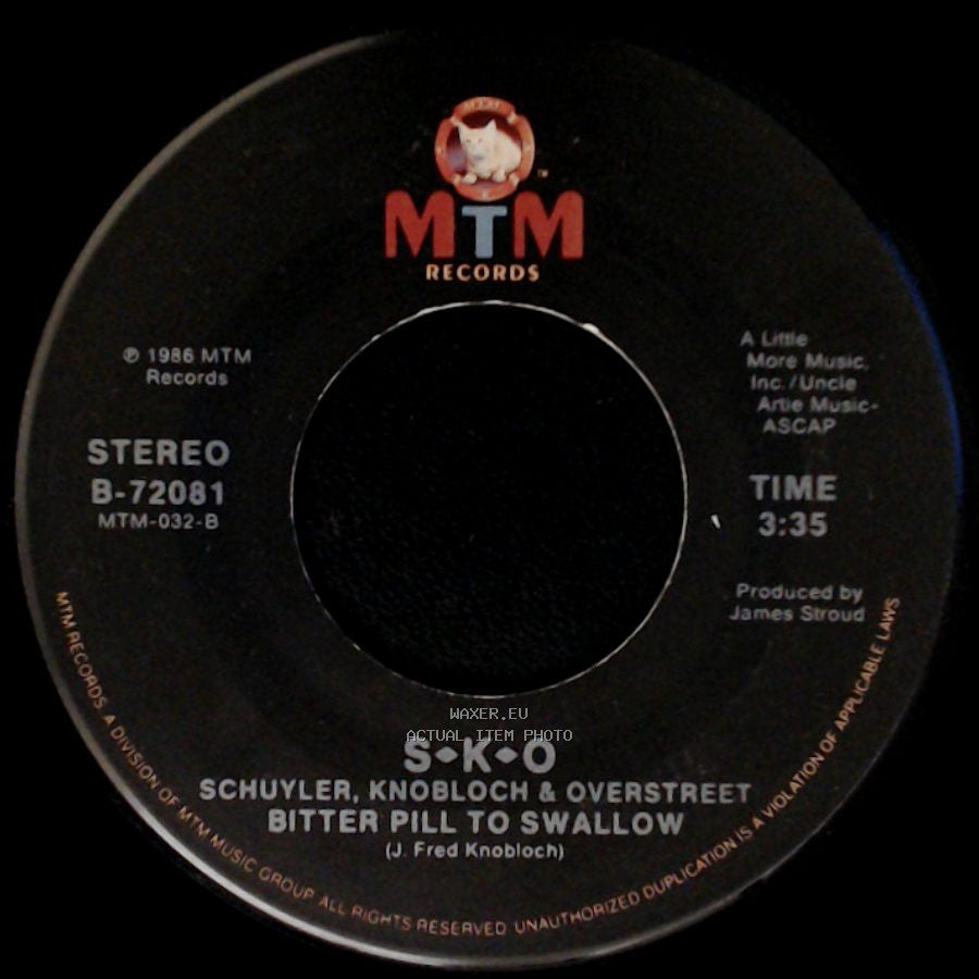 S-K-O - Bitter Pill To Swallow / Baby's Got A New Baby side A