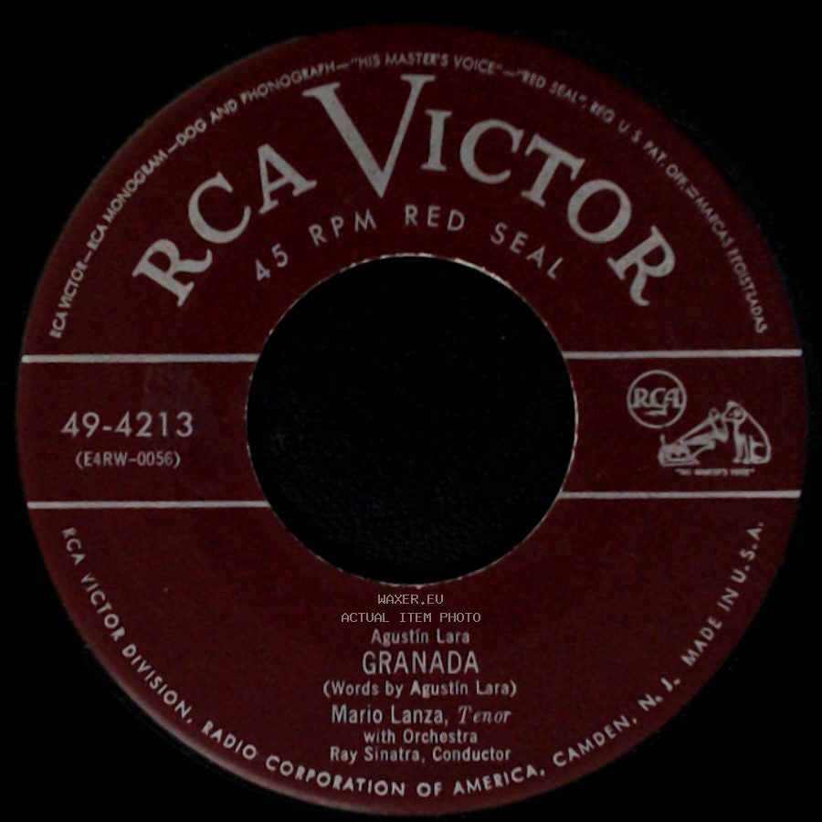 Mario Lanza - Granada / Lolita side A