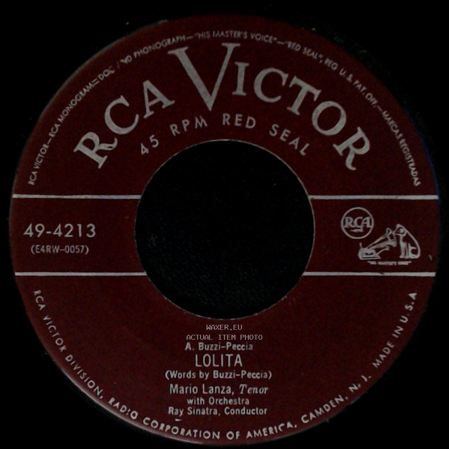 Mario Lanza - Granada / Lolita side B