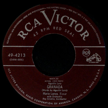 Mario Lanza - Granada / Lolita side A