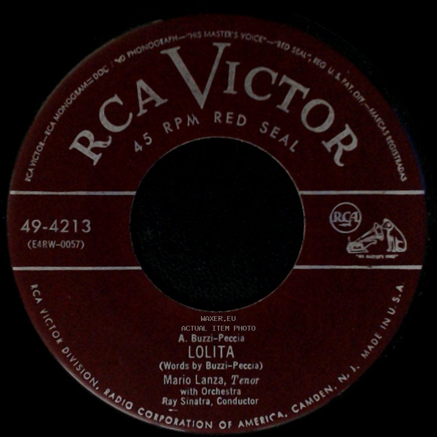 Mario Lanza - Granada / Lolita side B