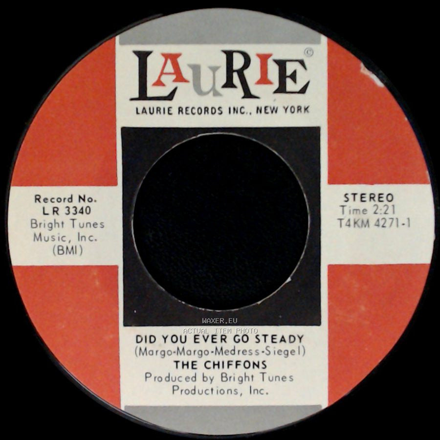 The Chiffons - Sweet Talkin' Guy / Did You Ever Go Steady side B