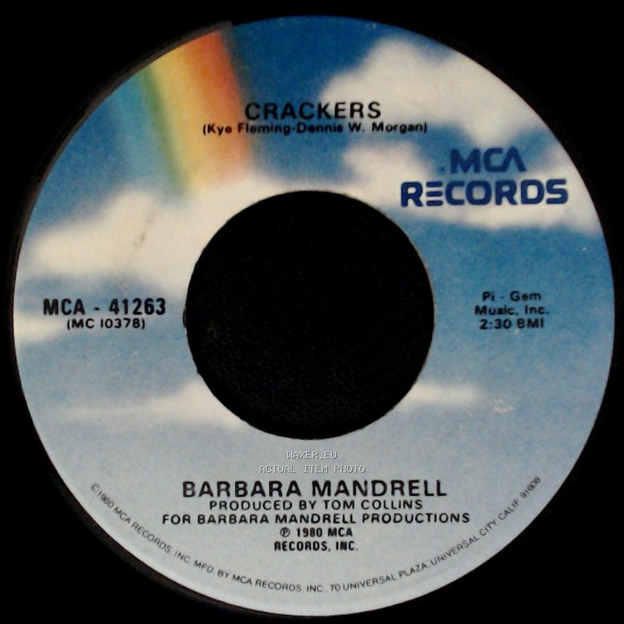 Barbara Mandrell - Using Him To Get To You / Crackers side B