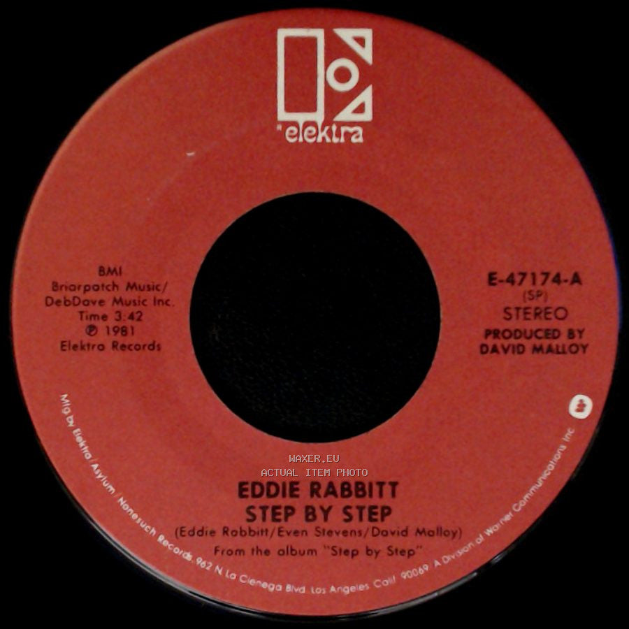 Eddie Rabbitt - Step By Step / My Only Wish side A