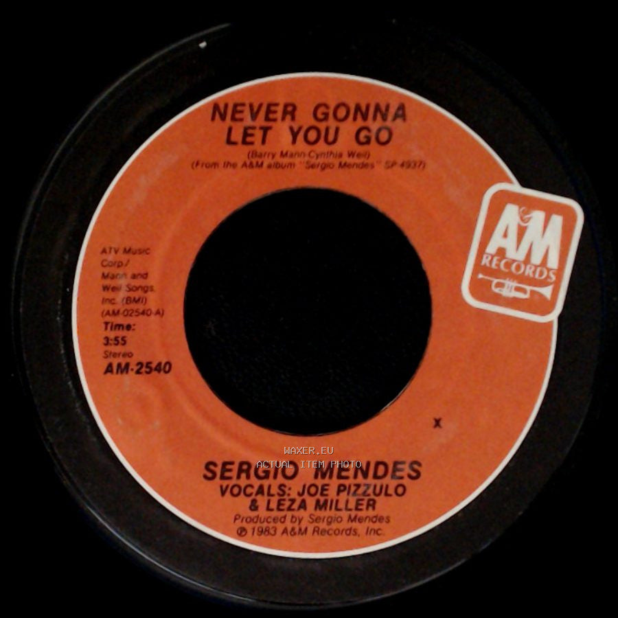 Sergio Mendes - Never Gonna Let You Go / Carnaval side A