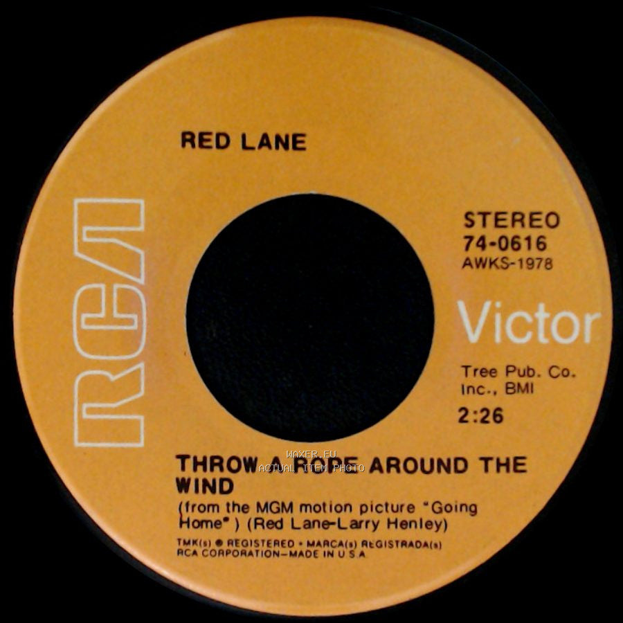 Red Lane - Throw A Rope Around The Wind / Singeree side A