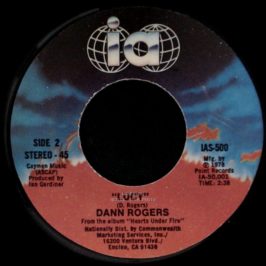 Dann Rogers - Looks Like Love Again / Lucy side B