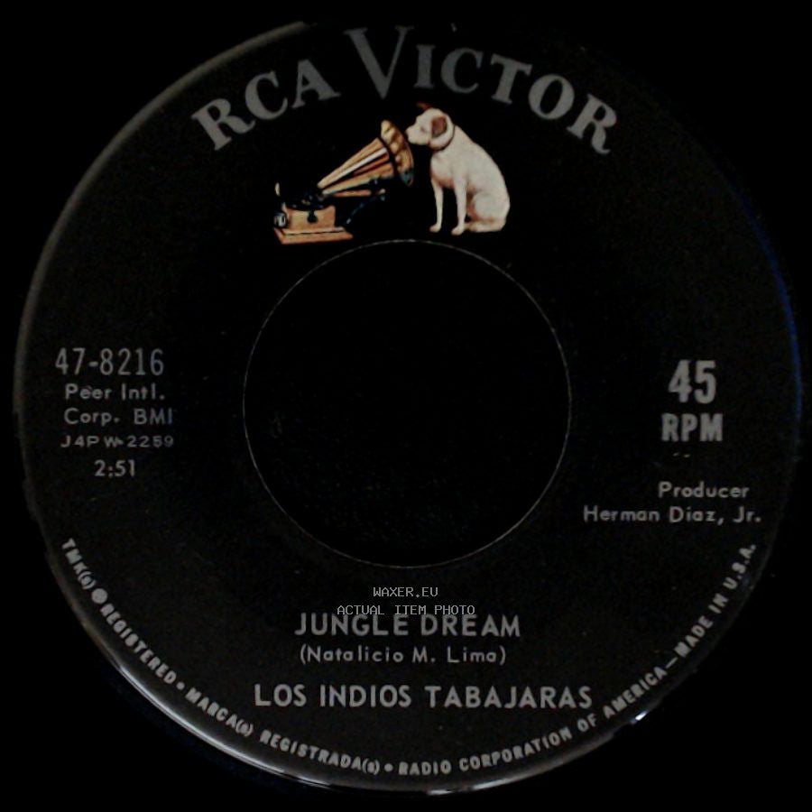 Los Indios Tabajaras - Jungle Dream / Maria Elena side A