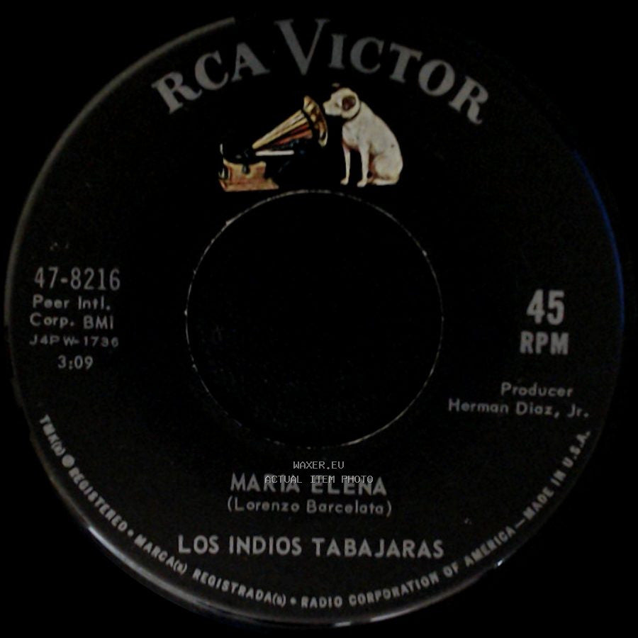 Los Indios Tabajaras - Jungle Dream / Maria Elena side B