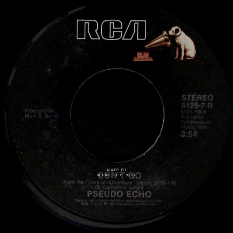 Pseudo Echo - Don't Go / Living In A Dream side A