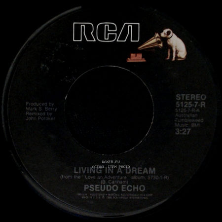 Pseudo Echo - Don't Go / Living In A Dream side B