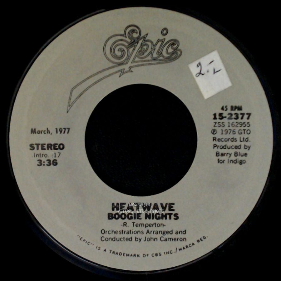 Heatwave - Always And Forever / Boogie Nights side B