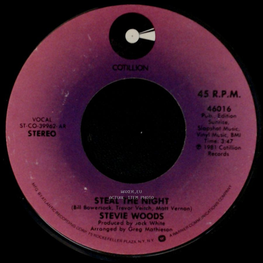 Stevie Woods - Steal The Night / Read Between The Lines side A