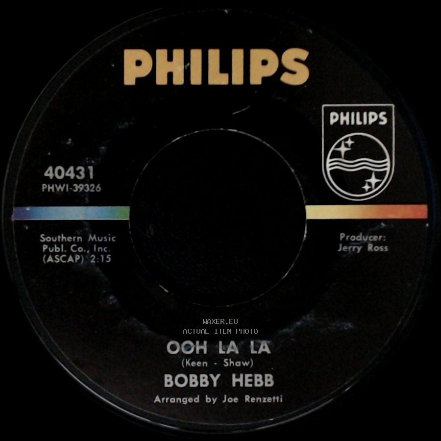 Bobby Hebb - Ooh La La / My Pretty Sunshine side A