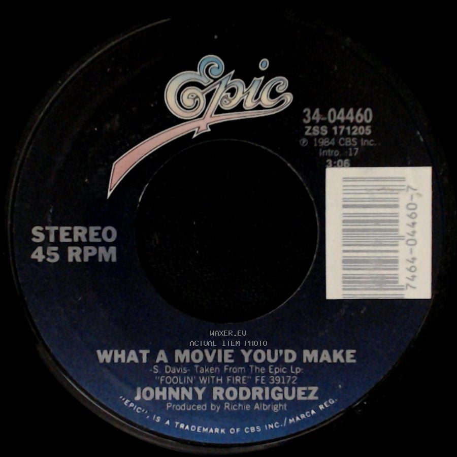 Johnny Rodriguez - What A Movie You'd Make / Let's Leave The Lights On Tonight side A