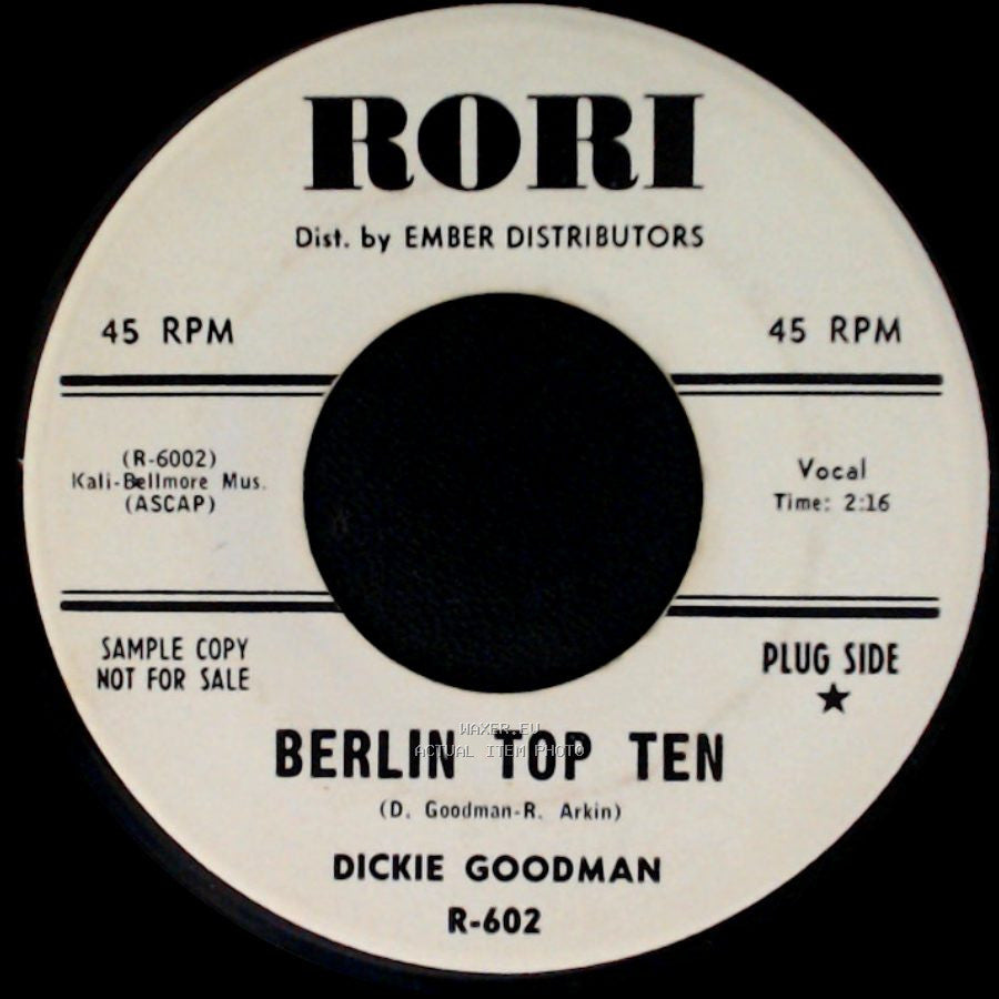 Dickie Goodman - Berlin Top Ten / Little Tiger side A