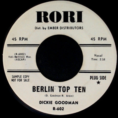 Dickie Goodman - Berlin Top Ten / Little Tiger side A