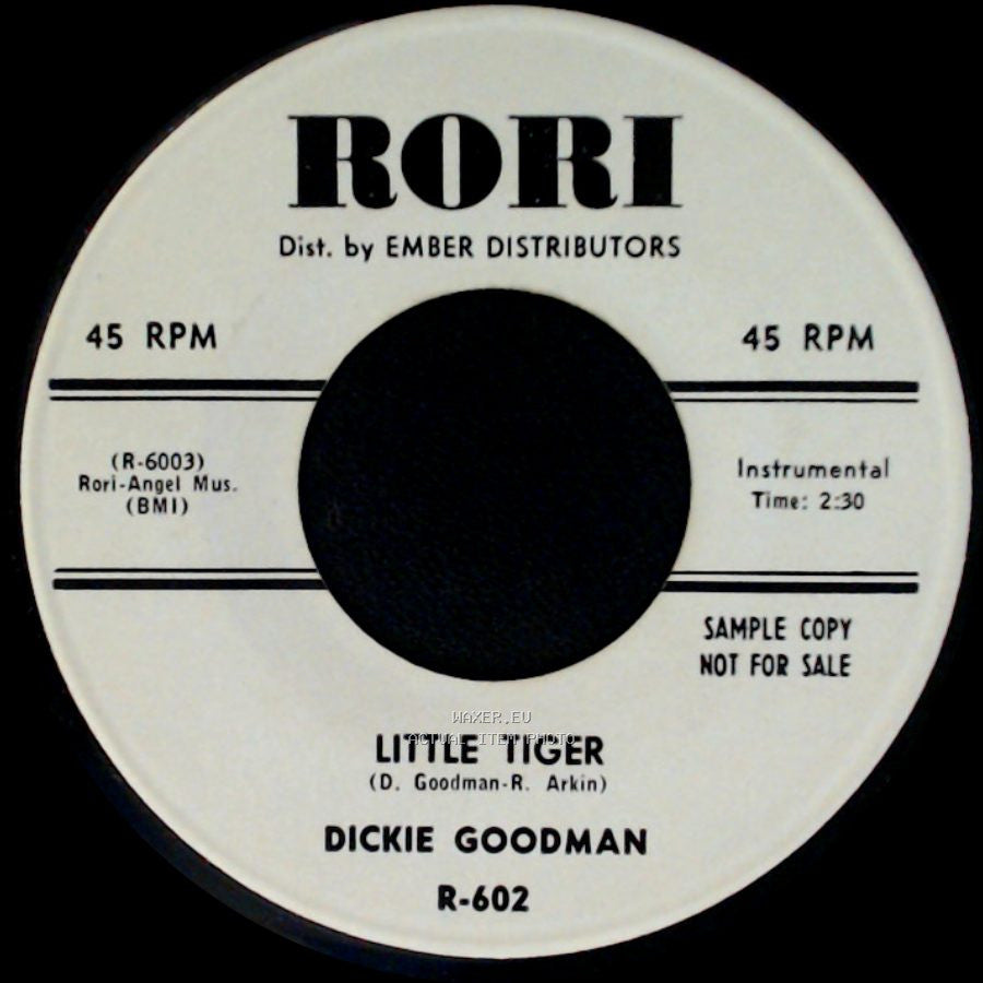 Dickie Goodman - Berlin Top Ten / Little Tiger side B