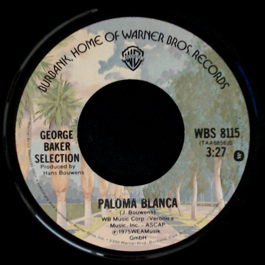 George Baker Selection - Paloma Blanca / Dreamboat side A