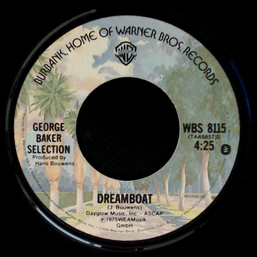 George Baker Selection - Paloma Blanca / Dreamboat side B