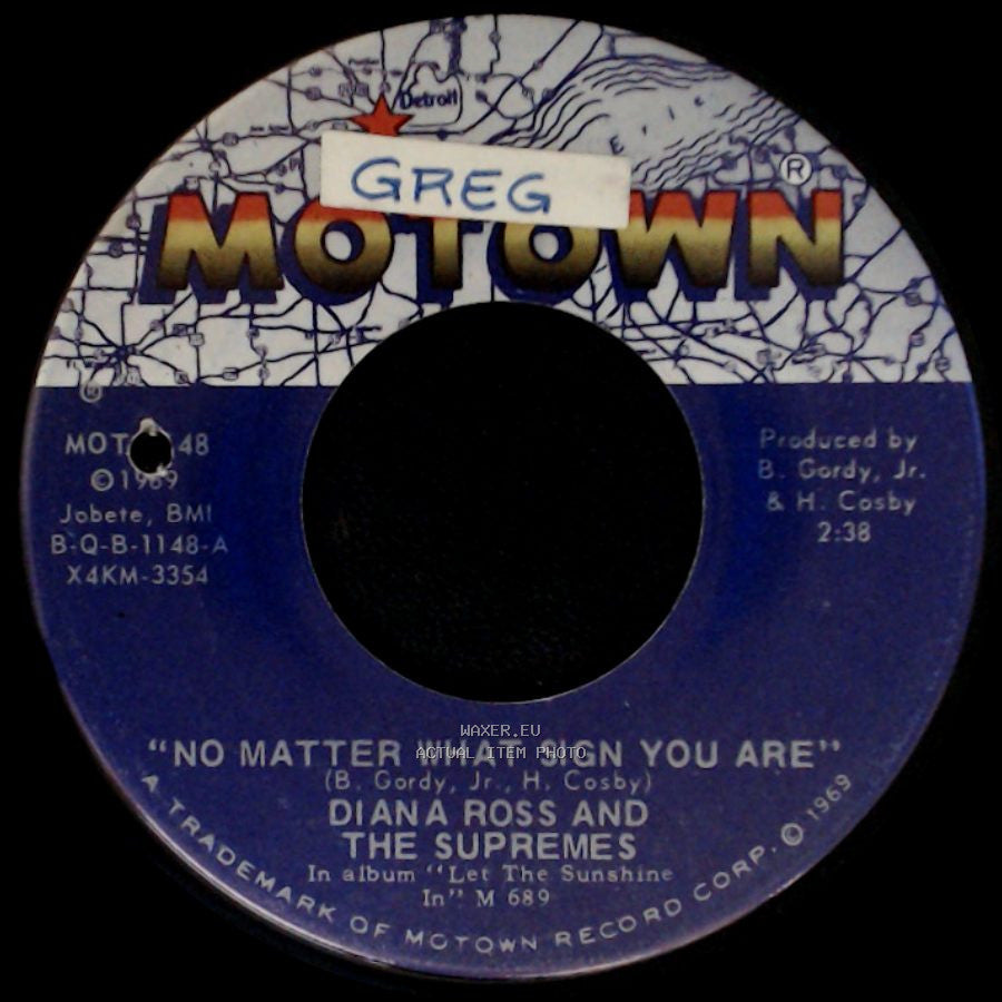 Diana Ross And The Supremes - No Matter What Sign You Are / The Young Folks side A