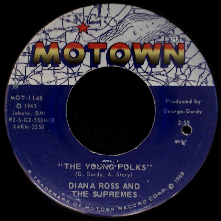 Diana Ross And The Supremes - No Matter What Sign You Are / The Young Folks side B