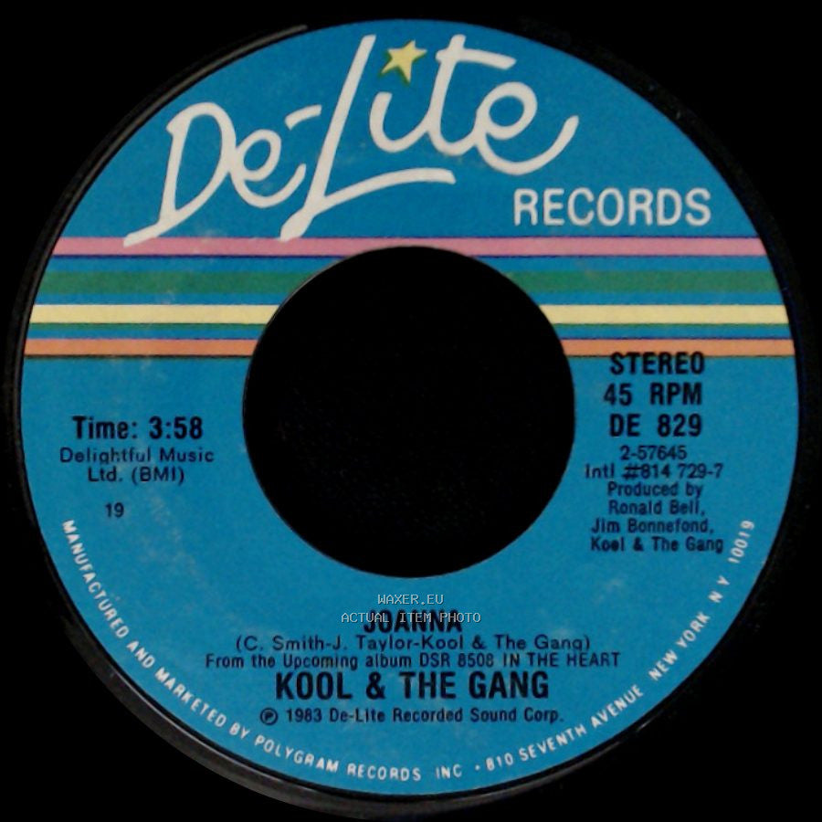Kool & The Gang - Joanna / Place For Us side A
