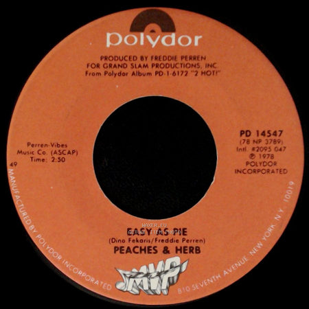 Peaches & Herb - Easy As Pie / Reunited side A
