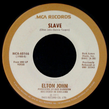 Elton John - Slave / Honky Cat side A