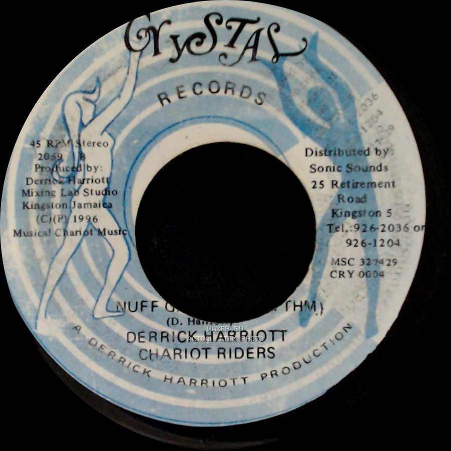 Pininches Esquire / Derrick Harriott Chariot Riders - Nuff Gal A Road / Nuff Gal (Dub Rhythm) side B