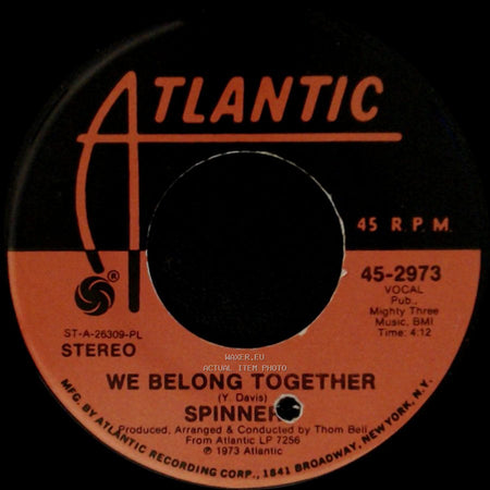 Spinners - We Belong Together / Ghetto Child side A