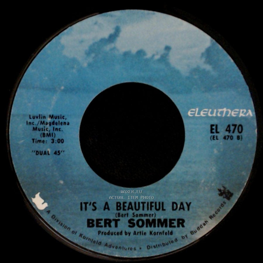 Bert Sommer - We're All Playing In The Same Band / It's A Beautiful Day side B
