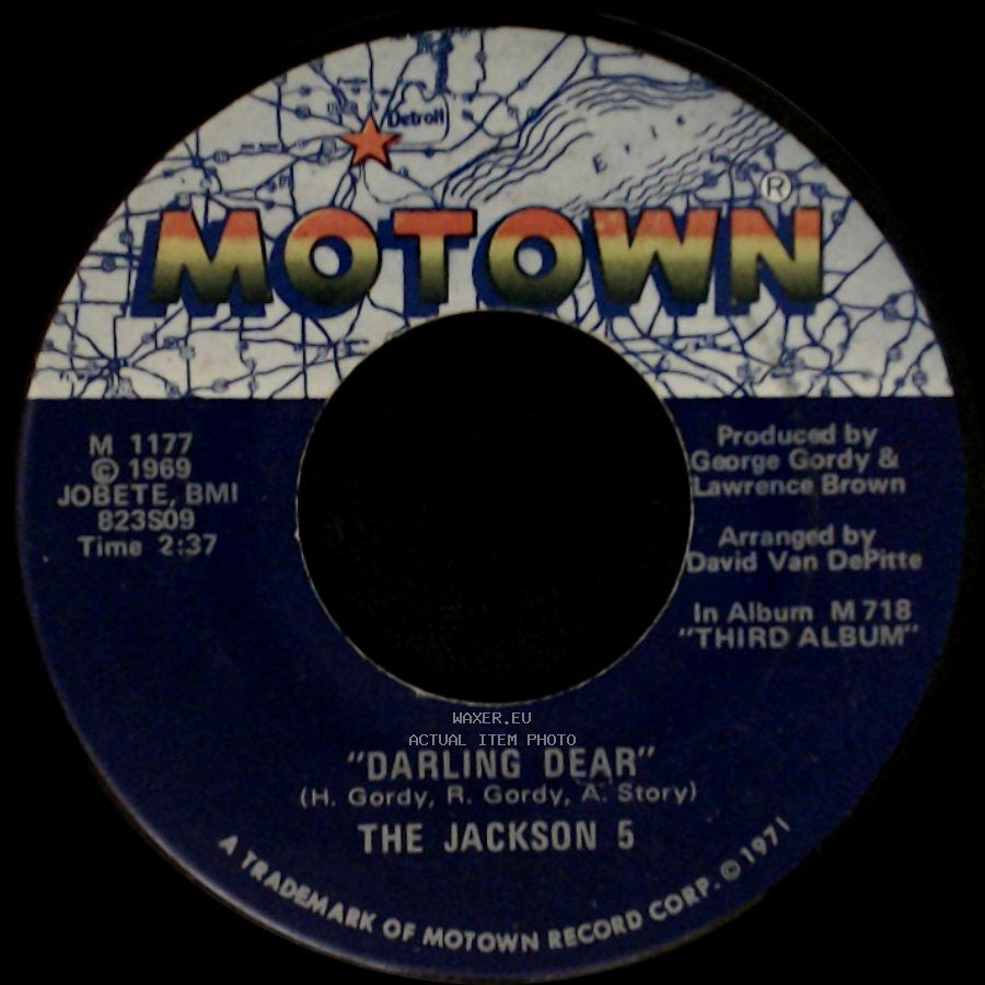 The Jackson 5 - Darling Dear / Mama's Pearl side A