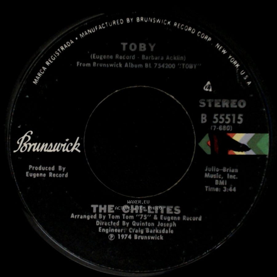 The Chi-Lites - Toby / That's How Long side A