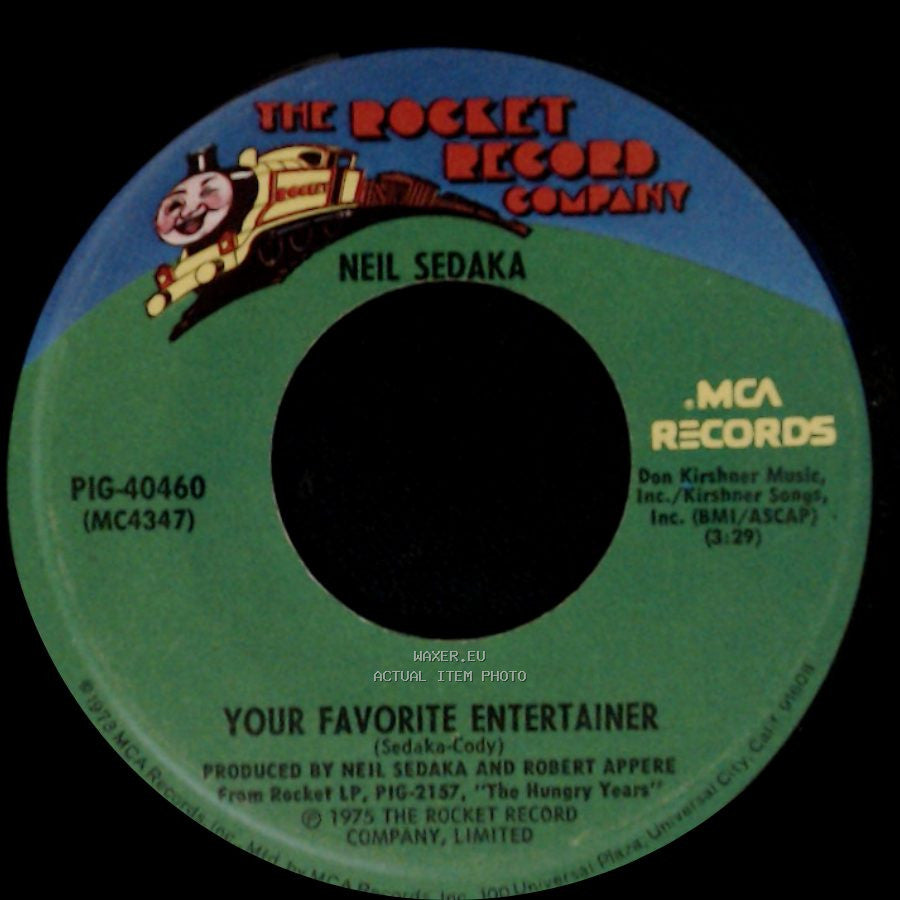 Neil Sedaka - Bad Blood / Your Favorite Entertainer side B