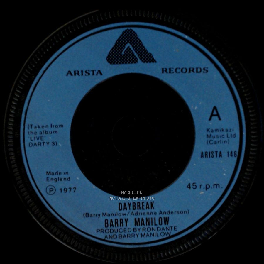 Barry Manilow - Daybreak / Jump Shout Boogie side A