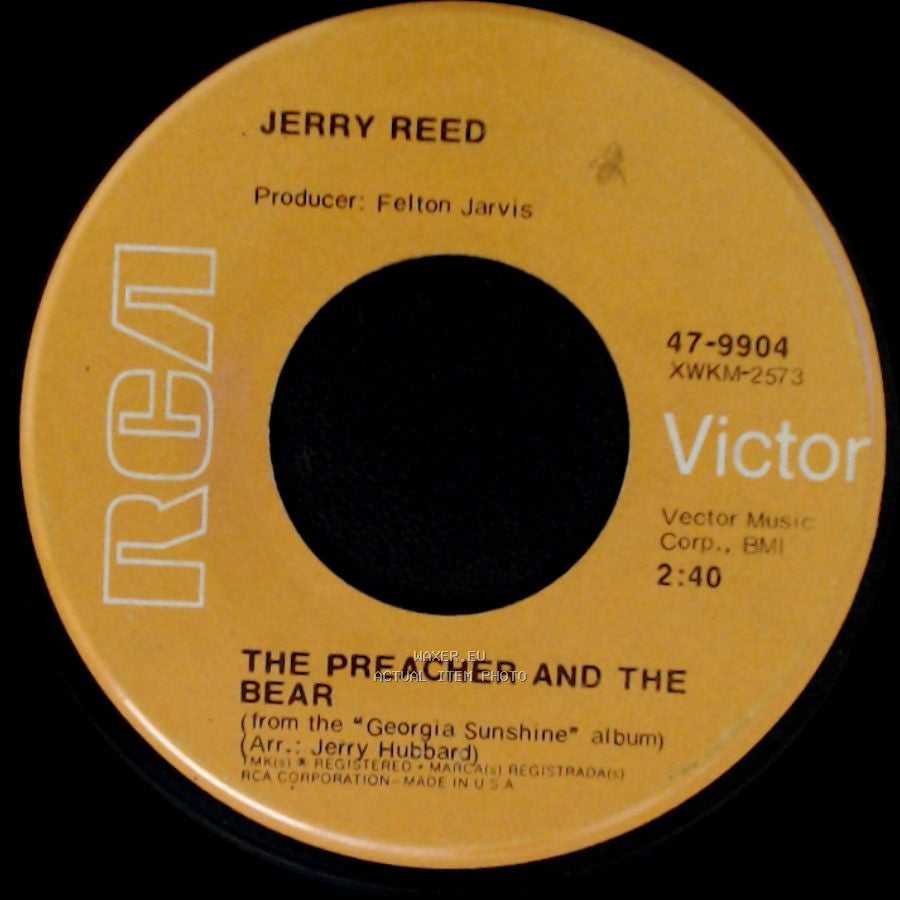 Jerry Reed - Amos Moses / The Preacher And The Bear side B