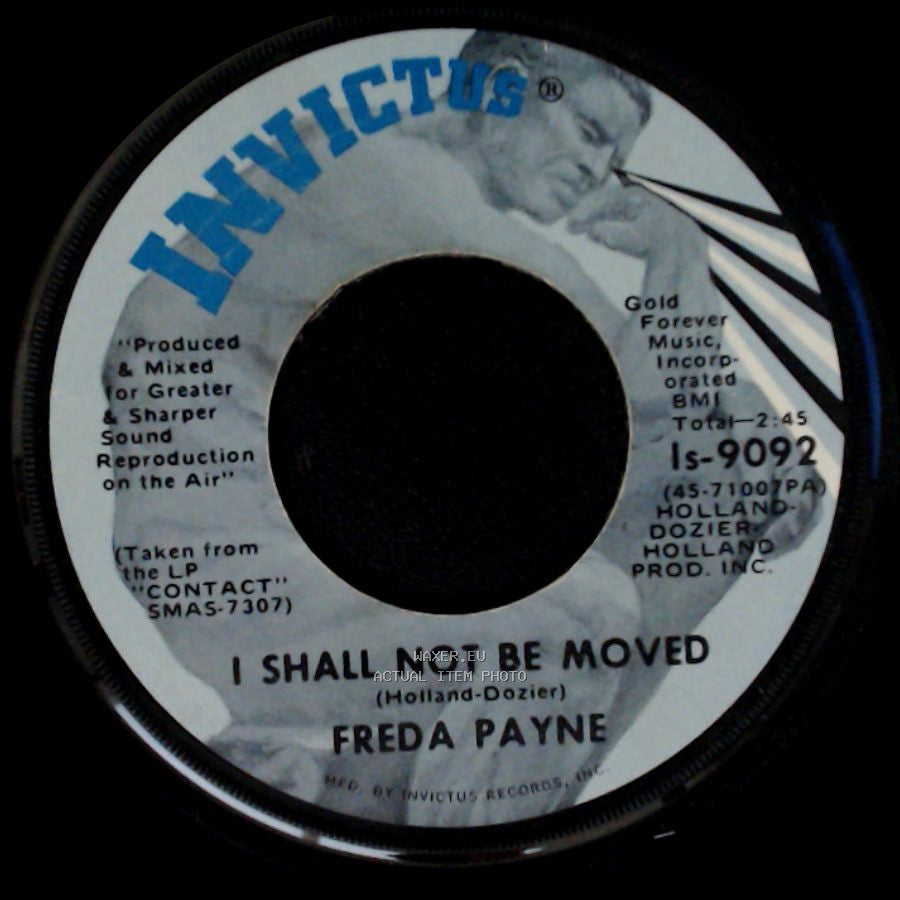 Freda Payne - I Shall Not Be Moved / Bring The Boys Home side A