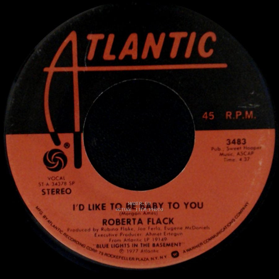 Roberta Flack - I'd Like To Be Baby To You / If Ever I See You Again side A
