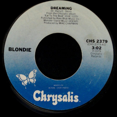 Blondie - Living In The Real World / Dreaming side B