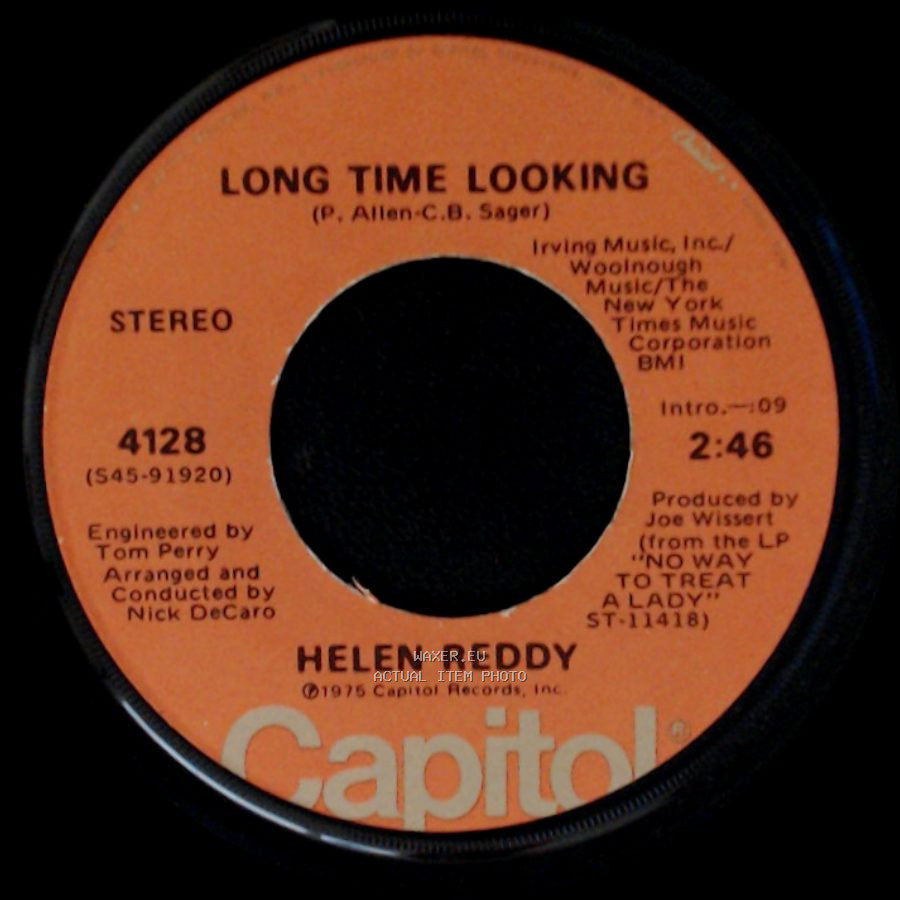 Helen Reddy - Long Time Looking / Ain't No Way To Treat A Lady side A