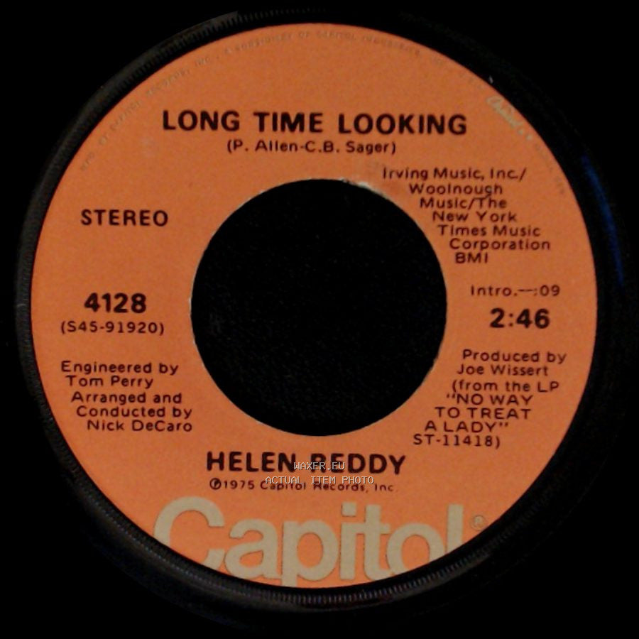 Helen Reddy - Long Time Looking / Ain't No Way To Treat A Lady side A