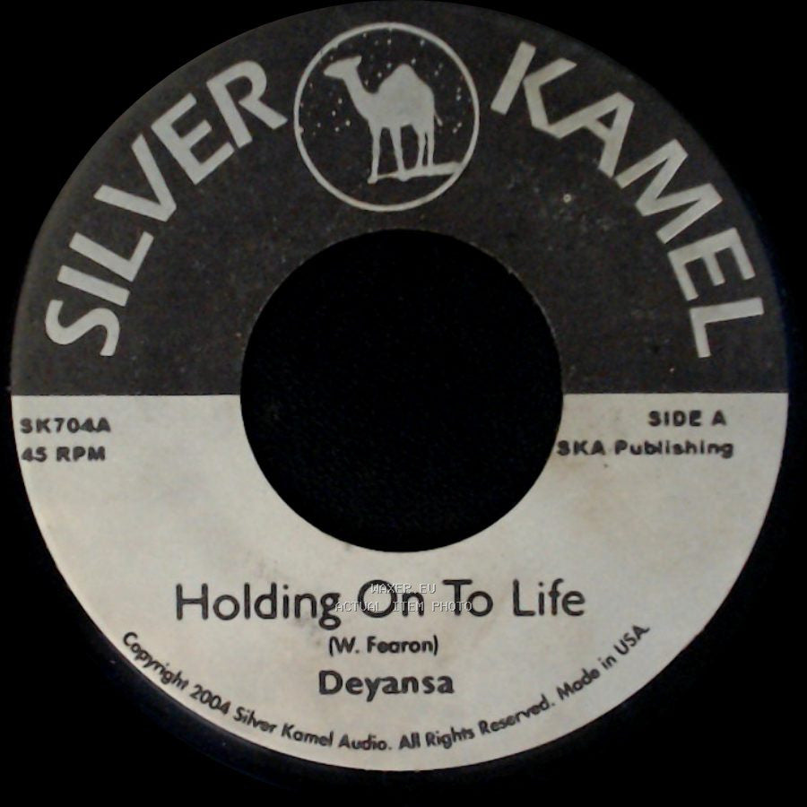 Deyansa / Riddim Zone - Holding On To Life / Holding On Dub side A