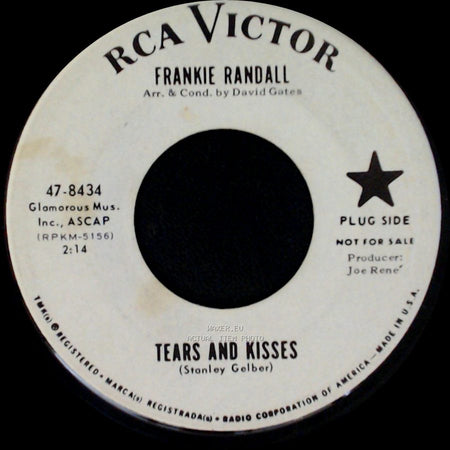 Frankie Randall - Bewitched / Tears And Kisses side B